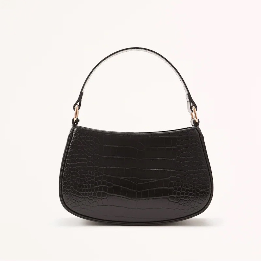 NWOT Abercrombie Mini Faux Crocodile Bag